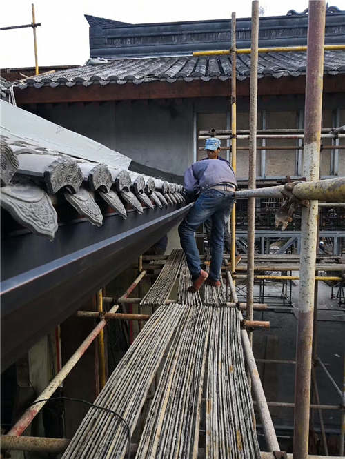 轻钢别墅成品檐沟工厂相信放心得选择