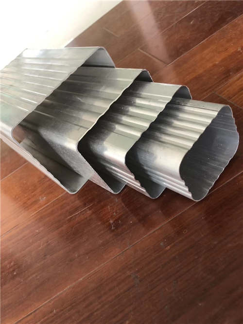 轻钢别墅铝合金檐沟工厂你看层层质检